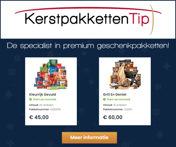 Kerstpakketten collectie van KerstpakkettenTip