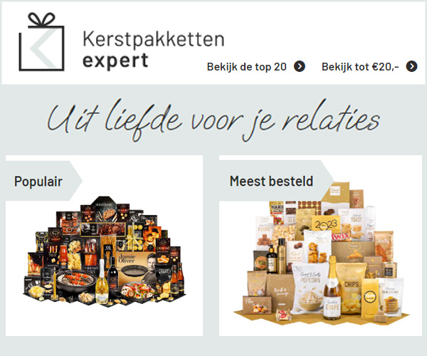 Kerstpakketten van Kerstpakkettenexperts